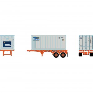 RTR 20' Chassis w Reefer Container Beacon