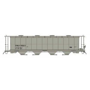 Intermountain Railway Company 59' 4-Bay Cylindrical Covered Hopper w/Round Hatches