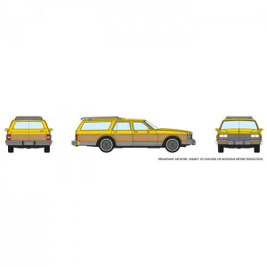 Rapido Chevrolet Caprice Wagon: Yellow Woodie