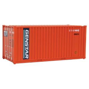 Walthers SceneMaster 20′ Corrugated Container with Flat Panel