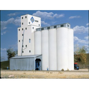 Walthers Cornerstone ADM(R) Concrete Grain Elevator