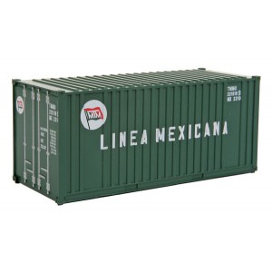 Walthers SceneMaster 20' Corrugated Container with Flat Panel