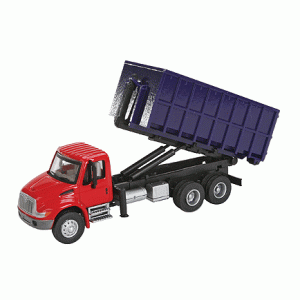 Walthers SceneMaster International(R) 4300 Dual-Axle Dumpster Carrier Truck